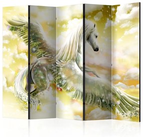 Paravento Pegasus (Yellow) II [Room Dividers]