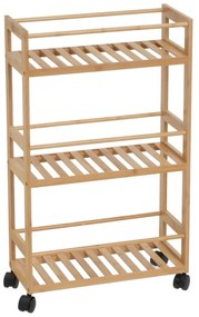 Scaffale color legno naturale in bambù 44x75 cm - Casa Selección