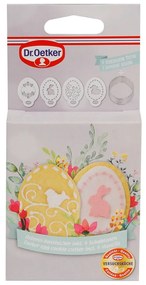 Set di punzoni pasquali e 4 stampini decorativi - Dr. Oetker