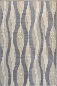 Tappeto Nastri Wool in lana multicolore L 230 x L 160 cm