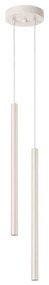 Sollux SL.1513 - Lampadario a sospensione con filo PASTELO 2xG9/8W/230V color crema