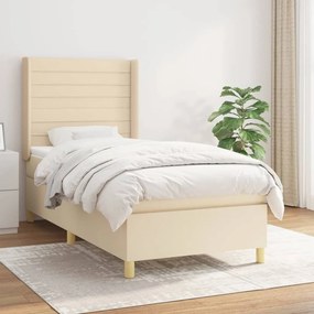 Giroletto A Molle Con Materasso Crema 80x200 Cm İntessuto /