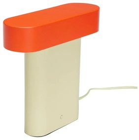 Lampada da tavolo arancio-beige (altezza 25 cm) Sleek - Hübsch