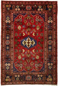 Hamedan Tappeto 140x200 (Iran) Annodato A Mano