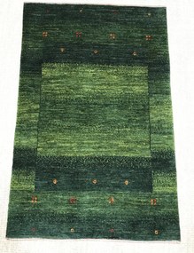 Loribaft Tappeto persiano 120 x 80 Verde (Iran) Annodato A Mano