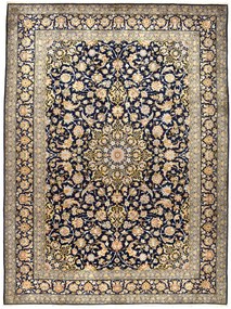 Kashan Tappeto persiano 300x390 Blu (Iran) Annodato A Mano
