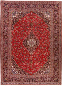 Kashan Tappeto 310 x 400 (Iran) Annodato A Mano