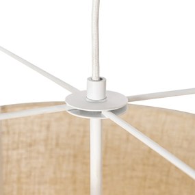 Lampada a sospensione di design beige - Rich