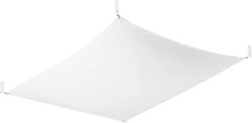 Lampada da Soffitto in Tessuto 2xG13 85W LUNA 1 Bianca