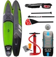 SUP Tavola Stand Up Paddle Gonfiabile 320x68,5x15 cm con Pagaia Zaino e Accessori Jbay.Zone Rush CJ1