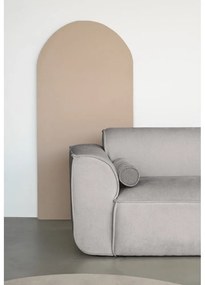 Divano componibile in grigio chiaro (con penisola a sinistra) Flex Felix – Miuform