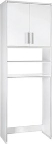 Mobile coprilavatrice Ada 2 ante in pvc bianco ottico ral_9016 P 26 x L 66.5 x H 190 cm