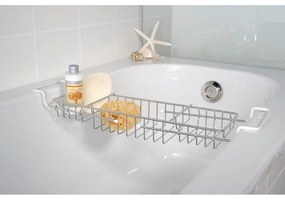 Organizzatore da bagno in acciaio inox Bringing, lunghezza 58,5 cm - Wenko