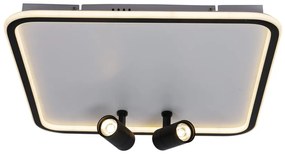 Plafoniera LED MARLA bianco IP20 cct da bianco caldo a bianco freddo con regolazione di temperatura, 4400 lumen