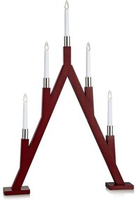 Decorazione luminosa natalizia rossa Bjurfors - Markslöjd