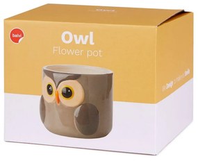 Vaso in ceramica ø 13,5 cm Owl - Balvi