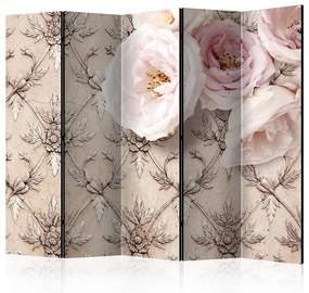 Paravento Romantic beige II [Room Dividers]