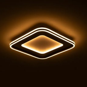 Brilagi - Lampada LED dimmerabile TRIVARO LED/88W/230V 3000-6000K 40x40 cm + telecomando