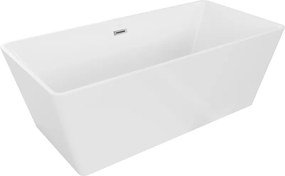 Mexen Malaga vasca da bagno autonoma 170 x 80 cm, bianca - 51421708000