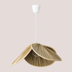 Lampada da soffitto per esterni in bambù (Ø53 cm) Kilda NATURAL - Sklum