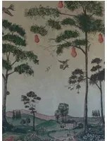 Andrew Martin Carta da parati panoramica Mythical Land - Vellum