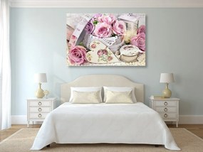Stampa su tela – Stile romantico vintage