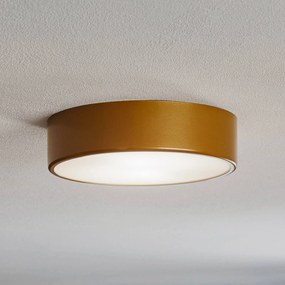 TEMAR LIGHTING Plafoniera Cleo 300, oro, sensore, IP20, Ø 30 cm, metallo