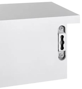 Mensola da parete con scomparti SHELFY bianca