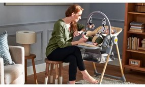 KIDERKRAFT - Sedia da pranzo per bambini 2in1 LASTREE beige/grigio