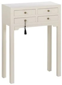 Console Bianco Legno di abete Legno MDF 63 x 26 x 85 cm