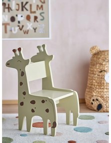 Sedia per bambini beige Ibber – Bloomingville Mini