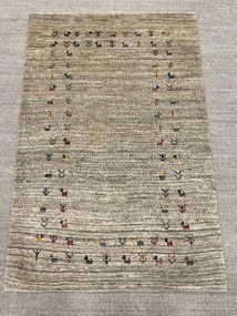 Gabbeh Tappeto persiano 100x150 Marrone (Iran) Annodato A Mano