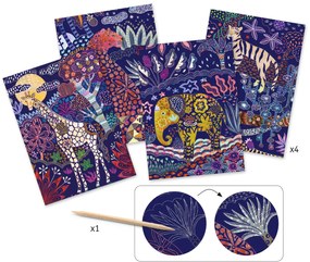 Carte da grattare - safari