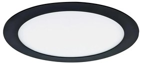 Lampada LED da incasso VEGA LED/12W/230V 2900/3900/5800K diametro 17,5 cm nero
