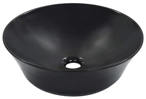 Lavandino 41x12,5 Cm İn Ceramica Nero /