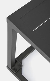 Tavolino HILDE antracite 40×40 cm