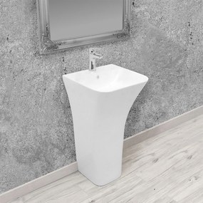 Lavabo monolitico Rea Ada Slim