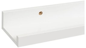 Mensola portafoto bianca 100 cm - Casa Selección