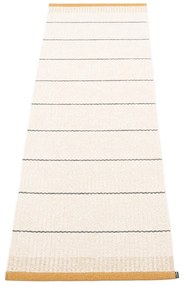 Passatoia da interno/esterno giallo ocra/color crema 60x200 cm Belle Ochre – Pappelina