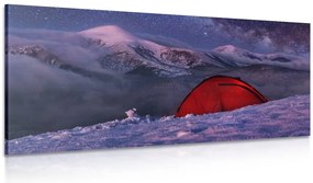 Stampa su tela – Tenda sotto il cielo notturno