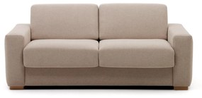 Kave Home - Divano letto Anley 4 posti beige 244 cm