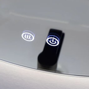 Brilagi - Specchio LED riscaldato dimmerabile con retroilluminazione DEMI PRO LED/20W/230V Ø 60 cm IP44