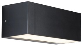 Applique Moderna Costiero Acciaio Grigio Bianco Led 6,5W 4000K