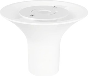 Plafoniera Ø167x130mm GU10 in Gesso Pitturabile Rotonda