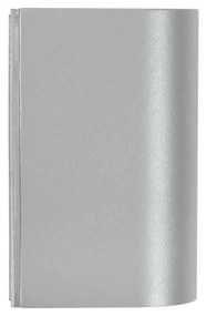 Applique da Esterno Bidirezione IP65 GU10 Stondata - Grigio Base GU10