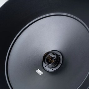 Sollux SL.1328 - Lampadario a sospensione con filo FRIKA 1xE27/15W/230V diametro 34 cm nero