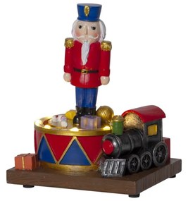 Decorazione natalizia a LED, altezza 16 cm Nutcracker - Star Trading