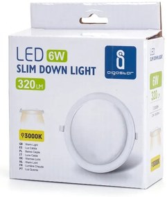 Aigostar - Lampada LED da incasso ULTRATHIN LED/6W/230V 3000K bianco