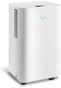 Costway Deumidificatore con 3 modalità e 2 velocità, Deumidificatore con timer 24 ore e serbatoio dell’acqua 2L Bianco