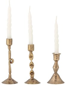 Portacandele in set in metallo 3 pz Efsa – Bloomingville